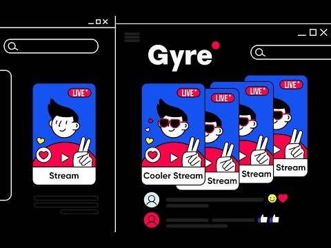 startuptile Gyre-Tool for 24/7 live streaming of pre-recorded content