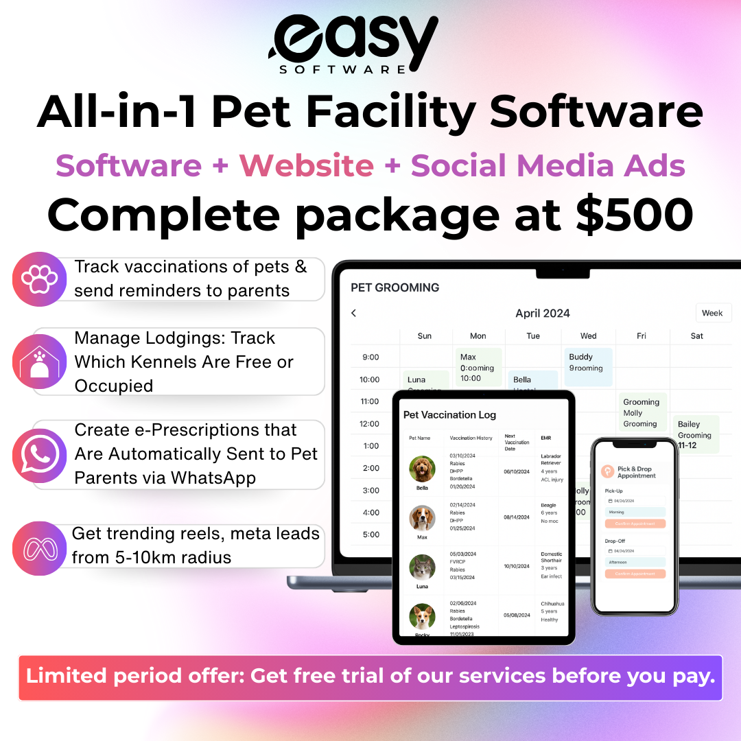 Easy Pet Facility Software gallery image
