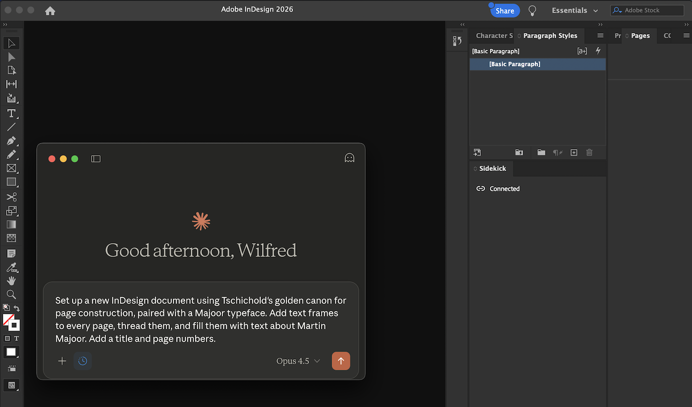 Sidekick for InDesign gallery image