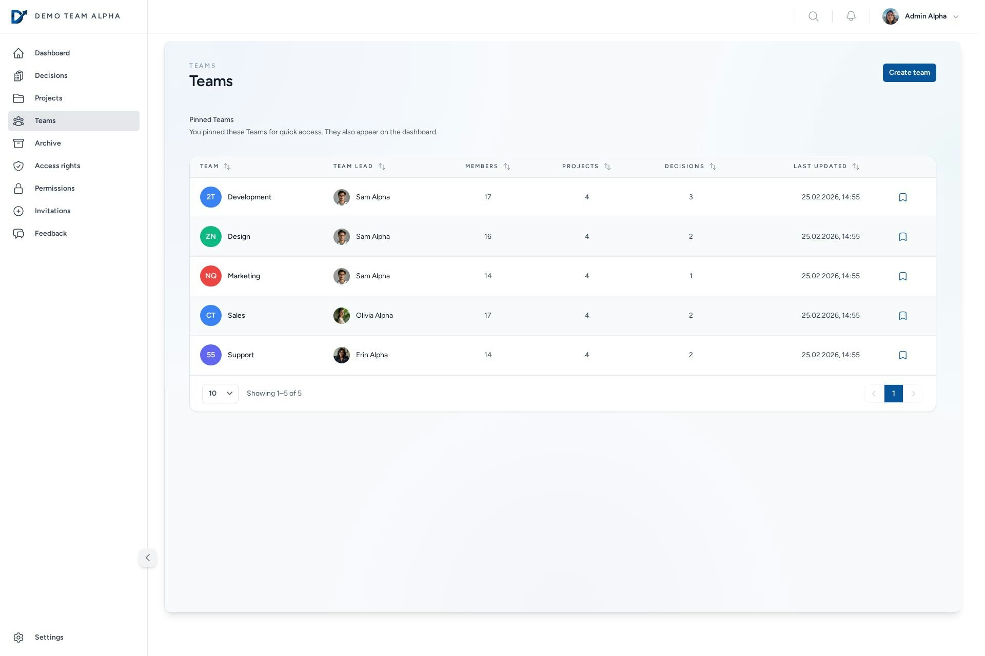DecTrack gallery image