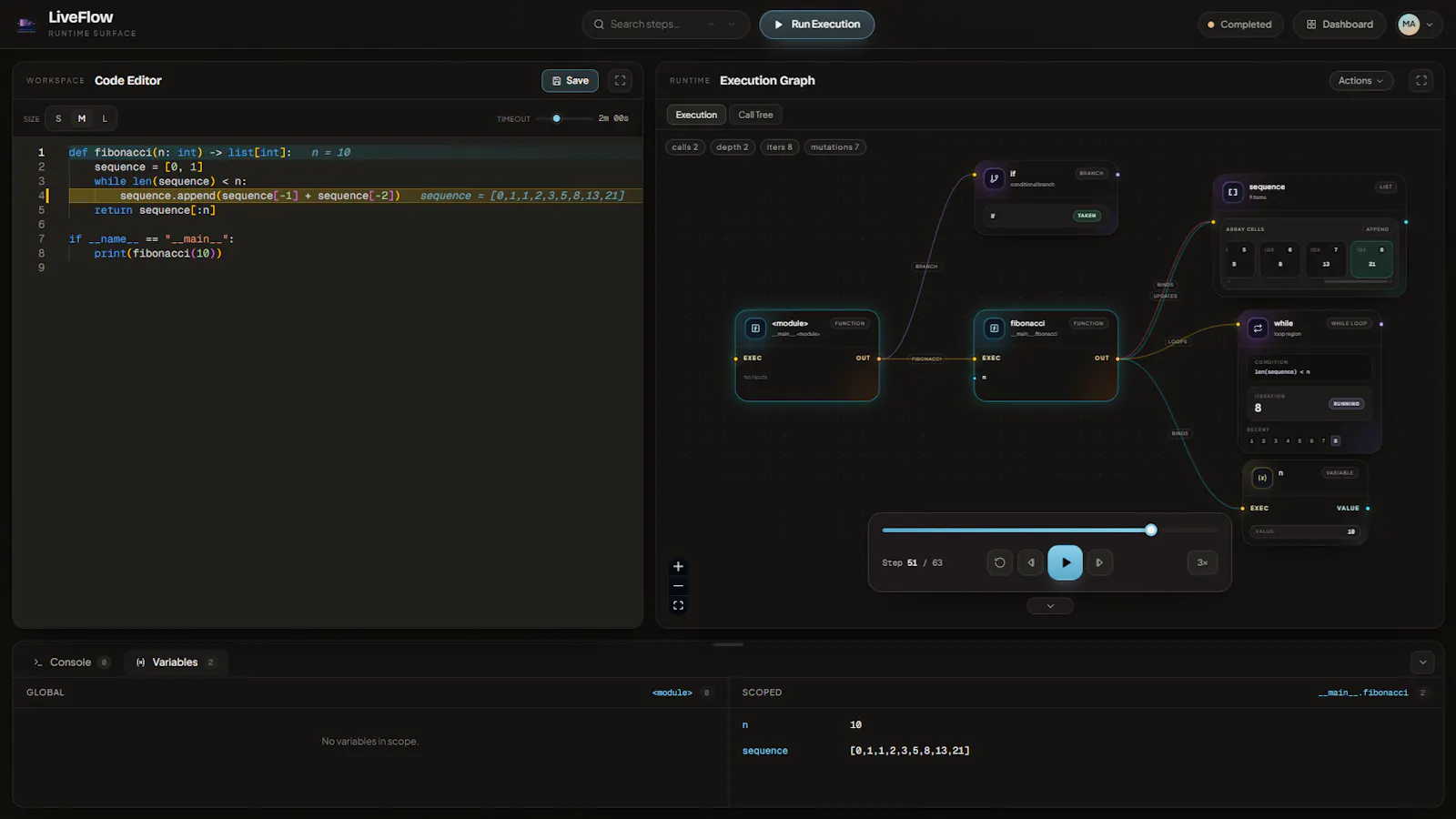 LiveFlow screenshot 2