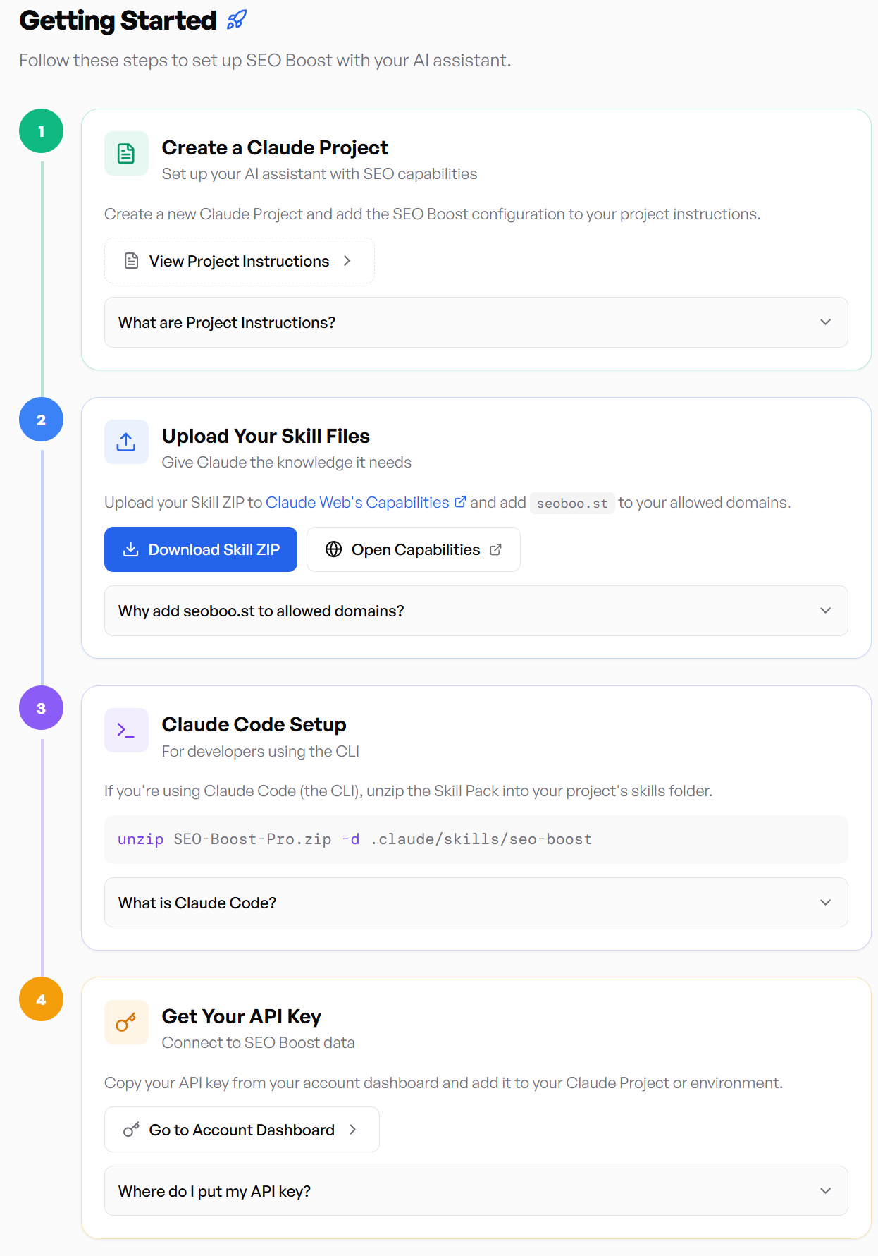 SEO Boost - Screenshot 3 showing product features and functionality