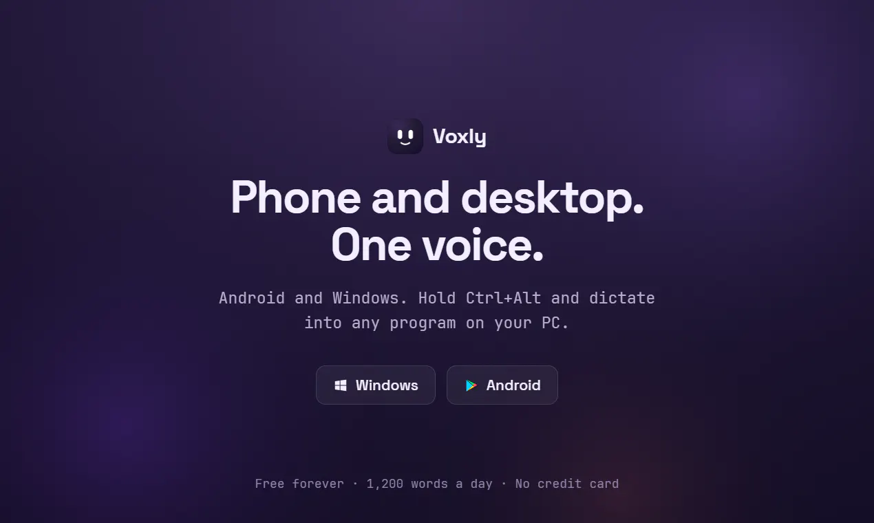 Voxly - Real IA Dictation gallery image