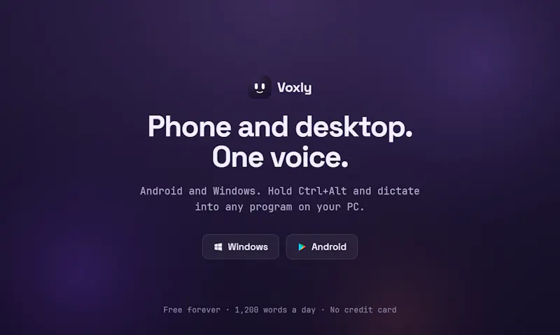 Voxly - Real IA Dictation screenshot 3