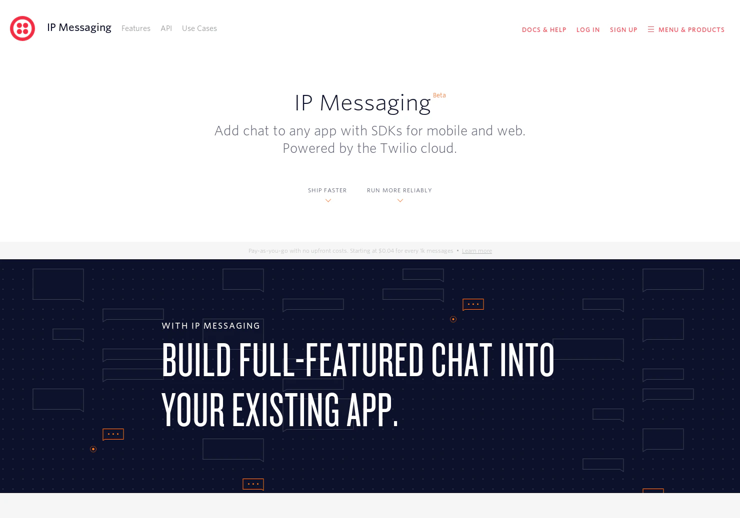 Twilio IP Messaging
