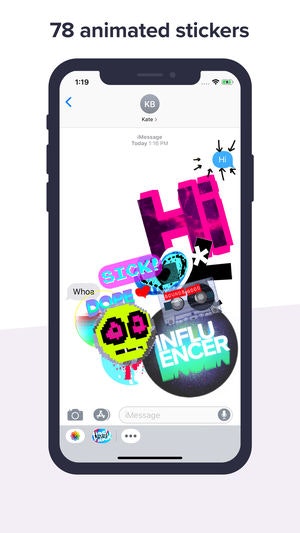 Flashback Sticker Attack! iMessage Stickers gallery image
