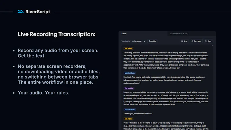 RiverScript screenshot 4