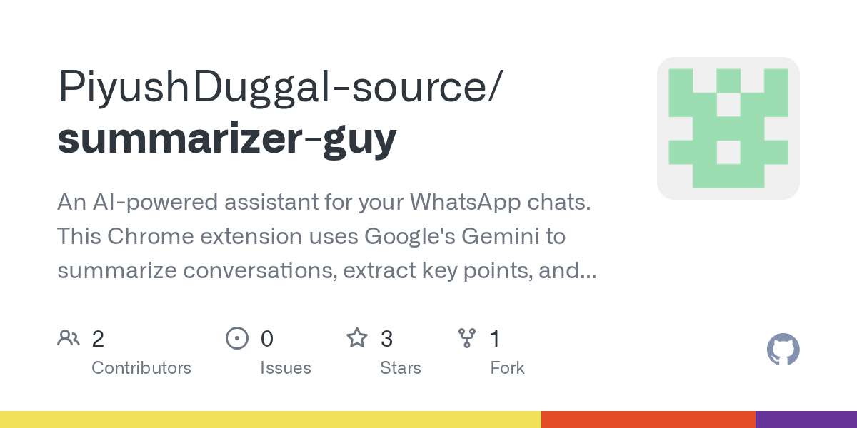 WA Chat/Group Summazer - Il modo più veloce per recuperare le chat di gruppo. media 1