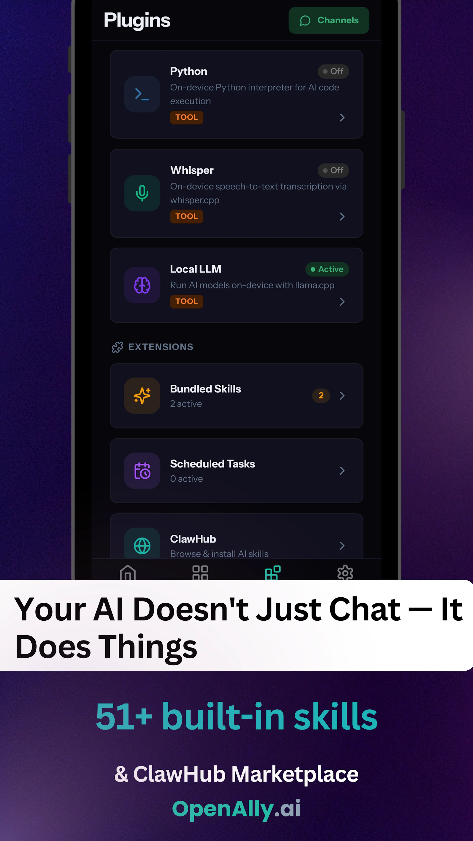 OpenAlly.ai Agent for Android  screenshot 10