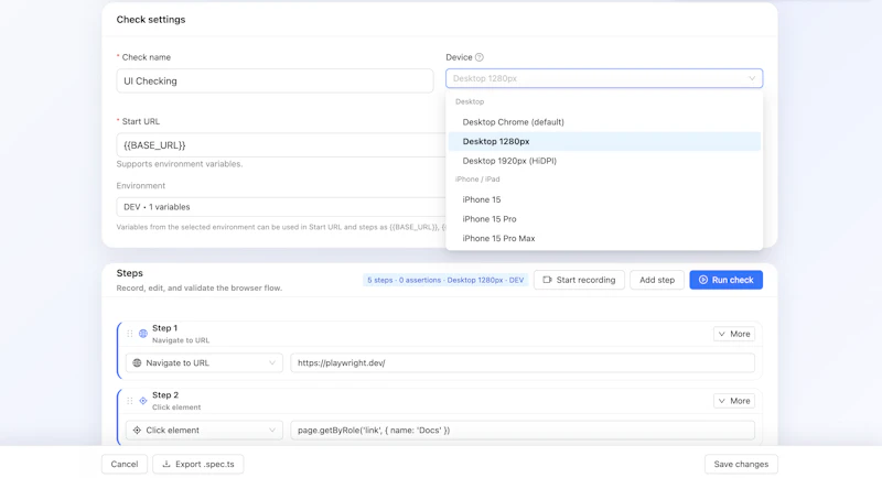 WrightTest: Open Source QA screenshot 4