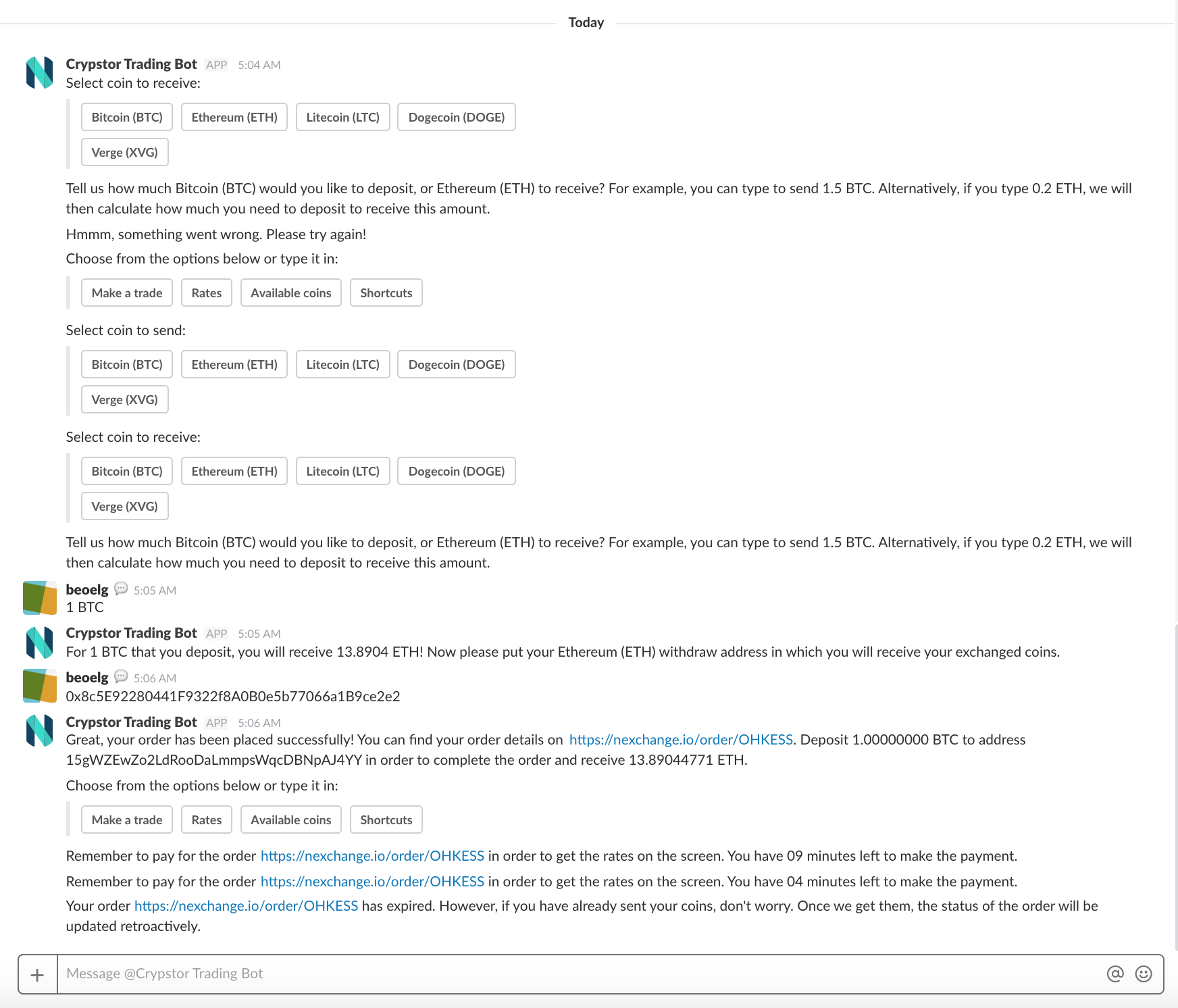 Crypstor - The Friendly Crypto Trading Bot gallery image
