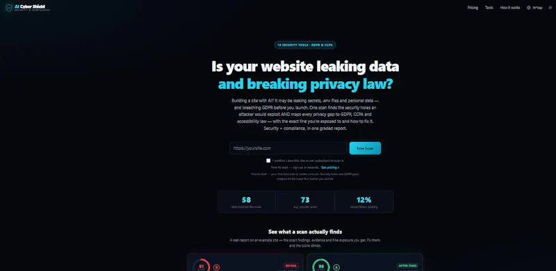 AI Cyber Shield screenshot 1
