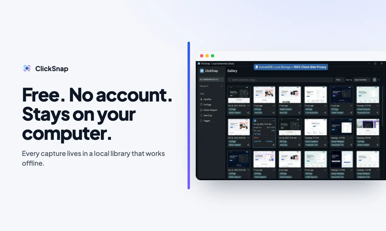 ClickSnap gallery image