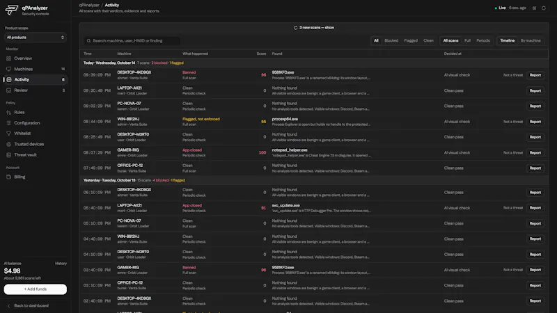 qPAnalyzer by PapelShip screenshot 5