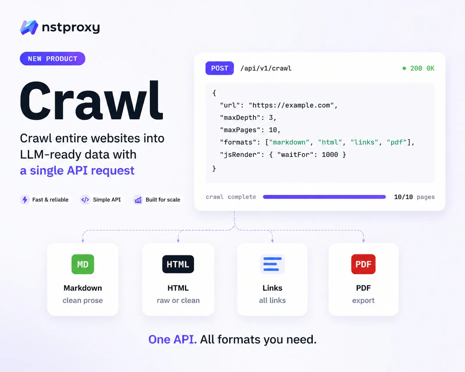 Nstproxy Crawl screenshot 3