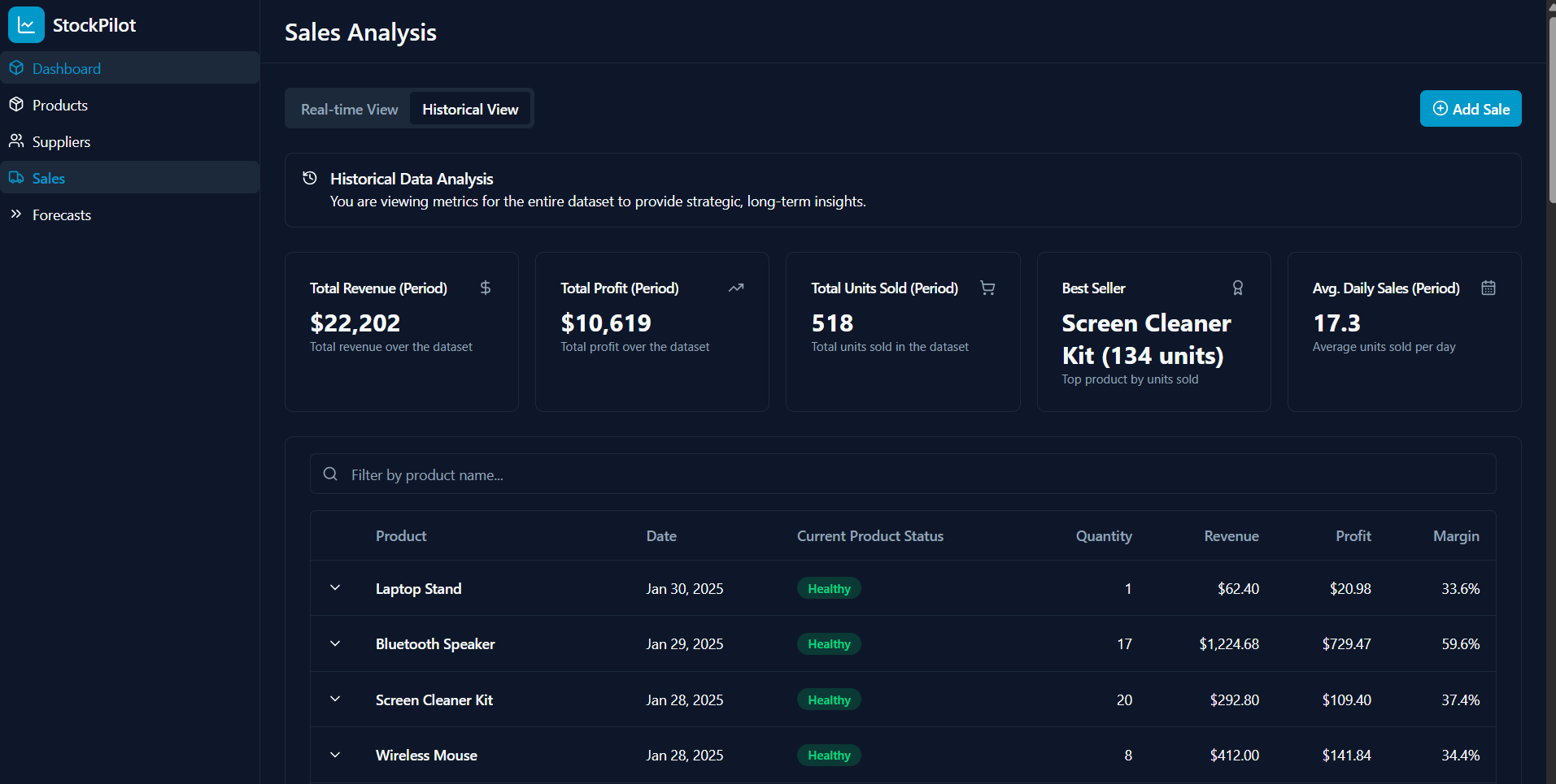 StockPilot IA gallery image