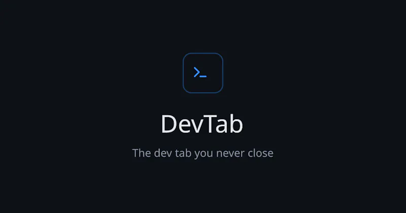 DevTab screenshot 1