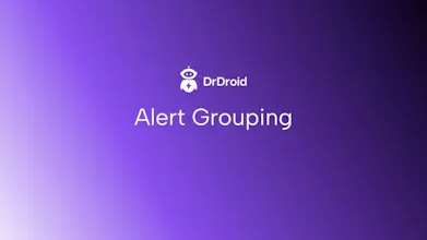 Alert Grouping by DrDroid gallery image