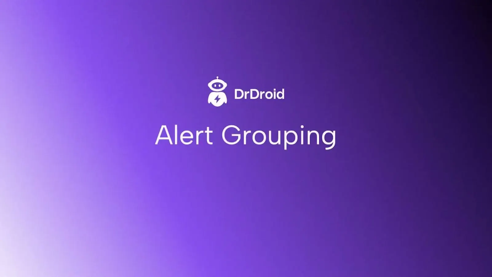 Alert Grouping by DrDroid screenshot 1 (video preview)