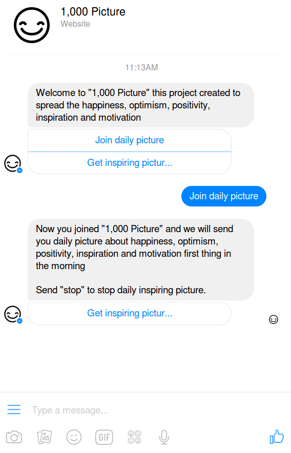 1000 Picture ChatBot gallery image