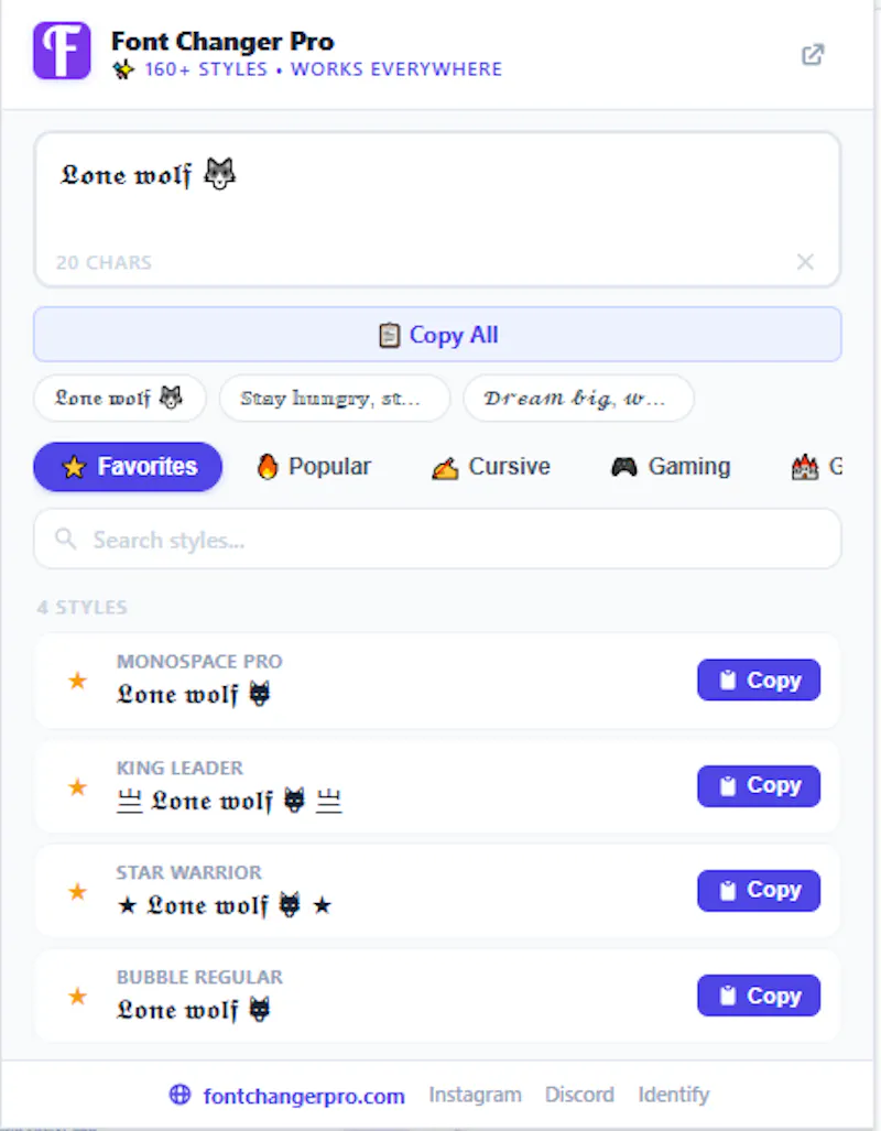 Font Changer Pro — Fancy Text Generator screenshot 5