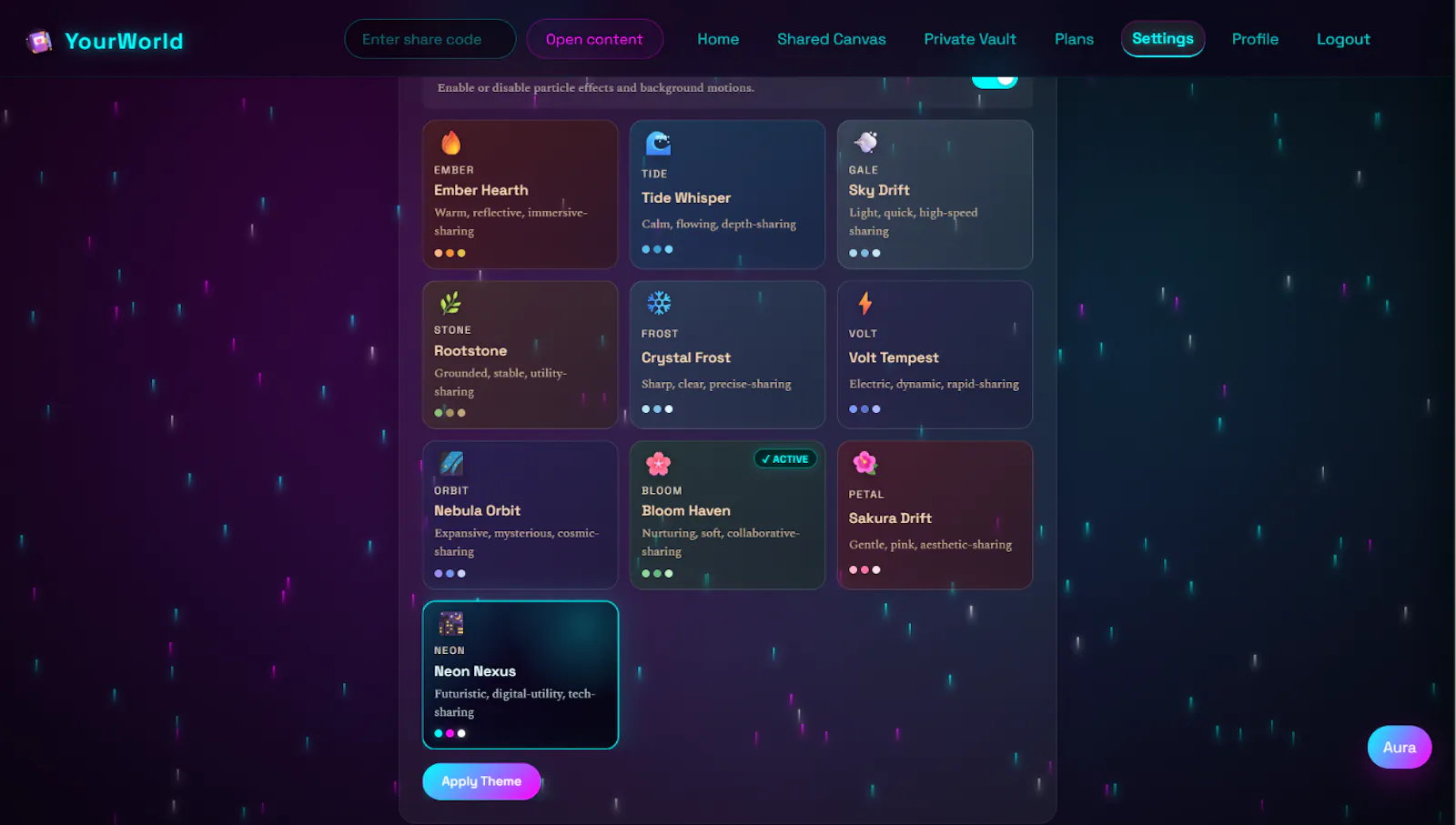 YourWorld screenshot 4
