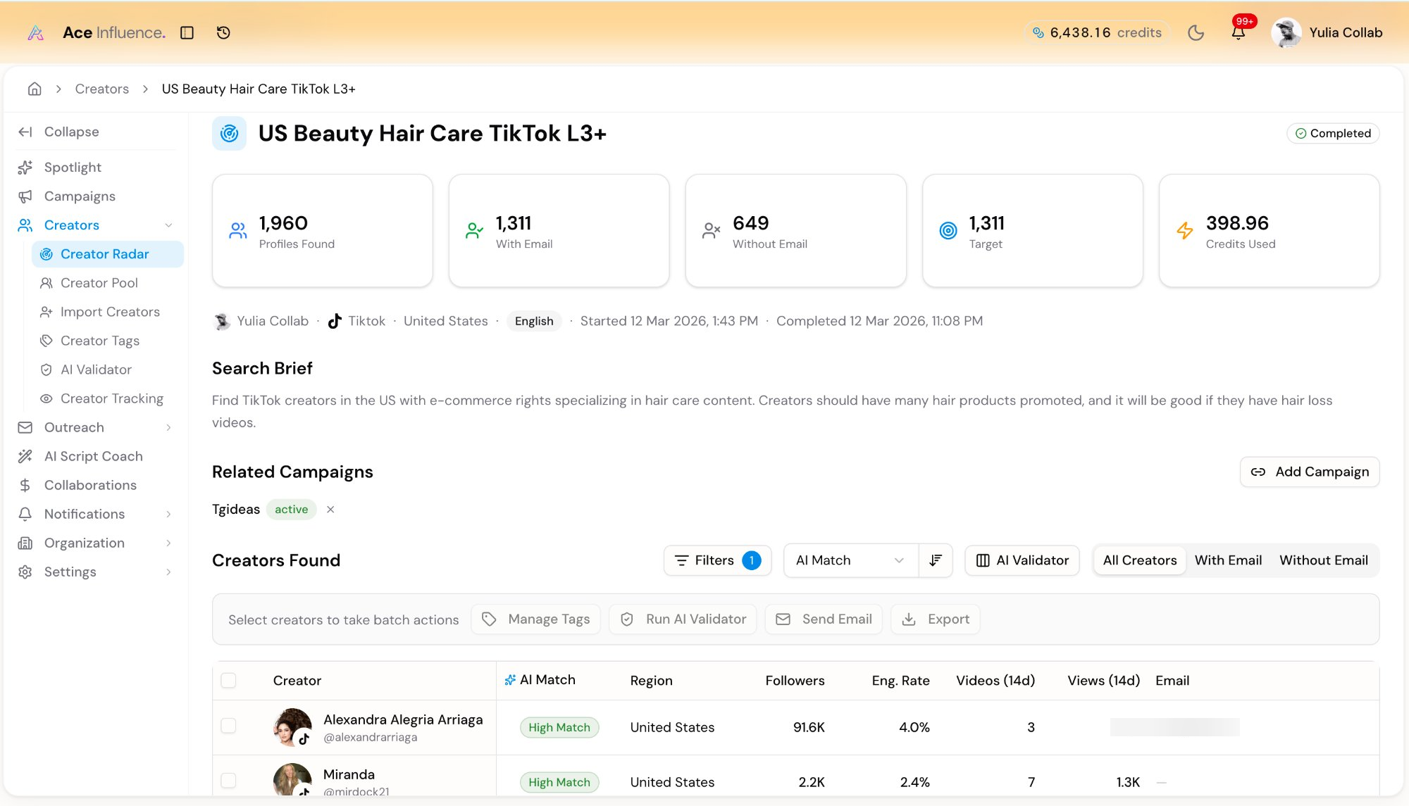 Ace Influence gallery image