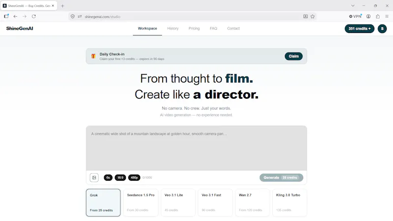 ShineGenAI screenshot 1