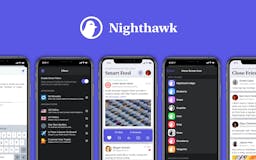 Nighthawk for Twitter media 1