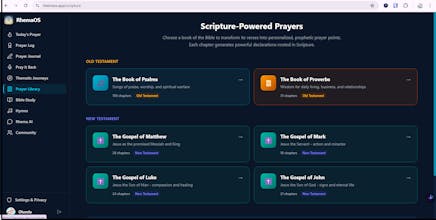 RhemaOS gallery image