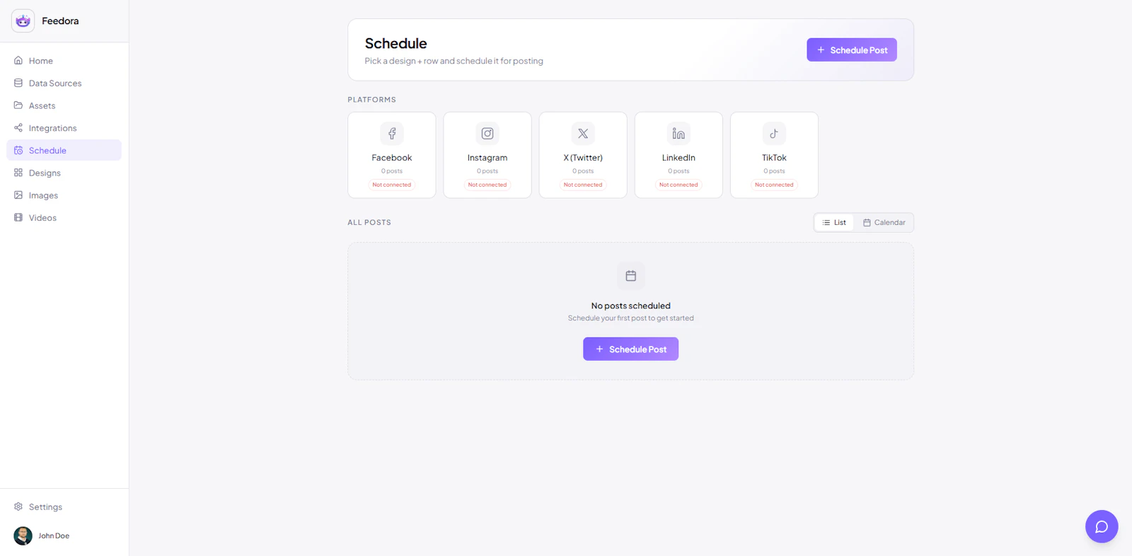 Feedora.io screenshot 5