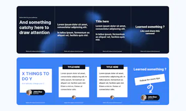 LinkedIn Carousel generator gallery image