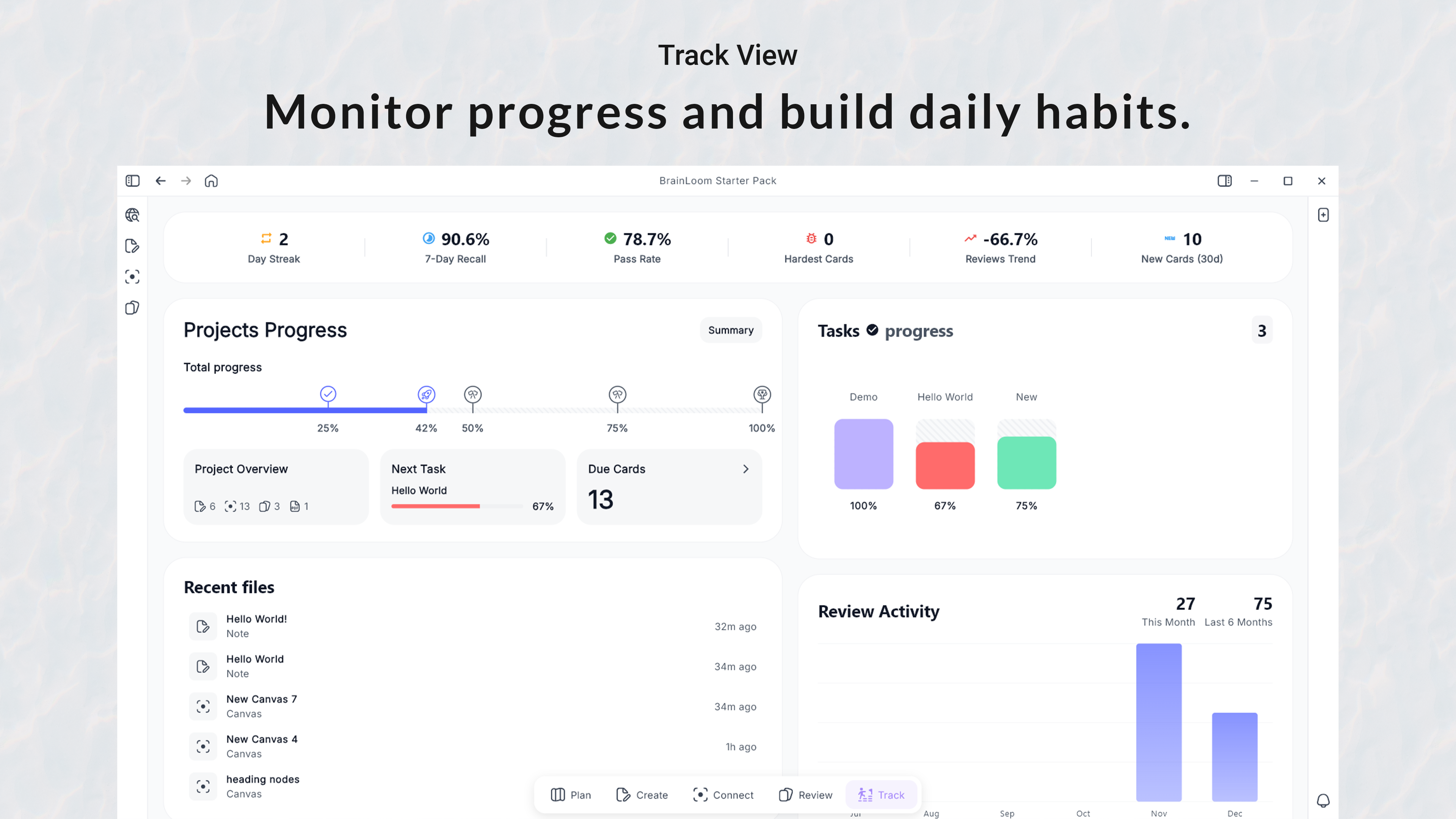 BrainLoom - Screenshot 2 showing product features and functionality