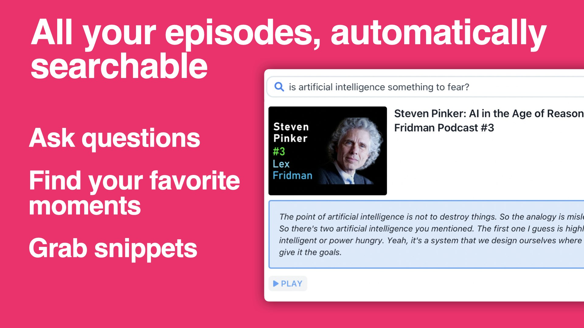Podcast Search Page gallery image