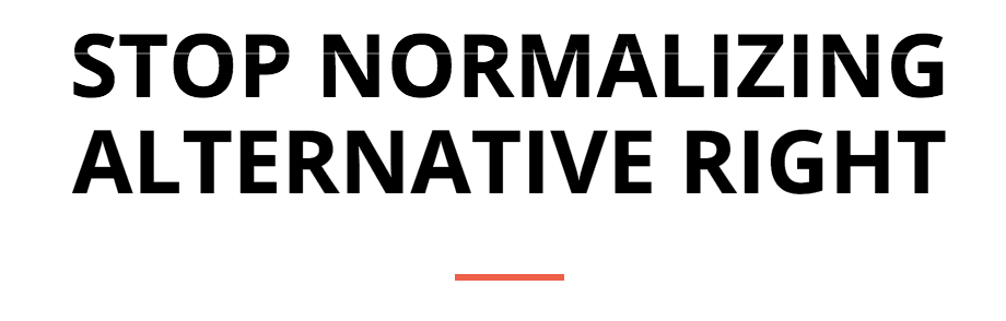 Stop Normalizing Hate