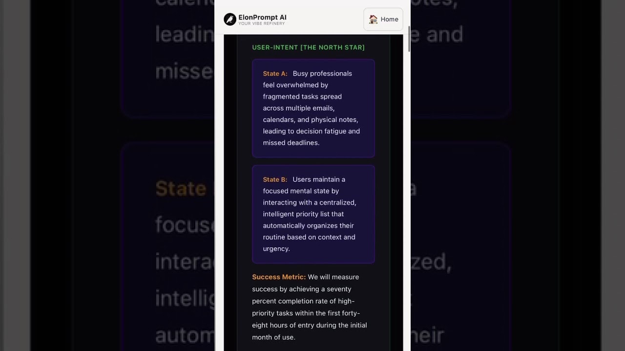 ElonPrompt AI: Your Vibe Coding Refinery gallery image