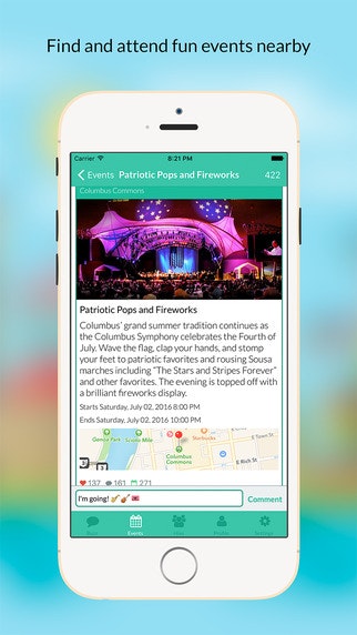 CityBee - Local chat and NEW community events calendar gallery image
