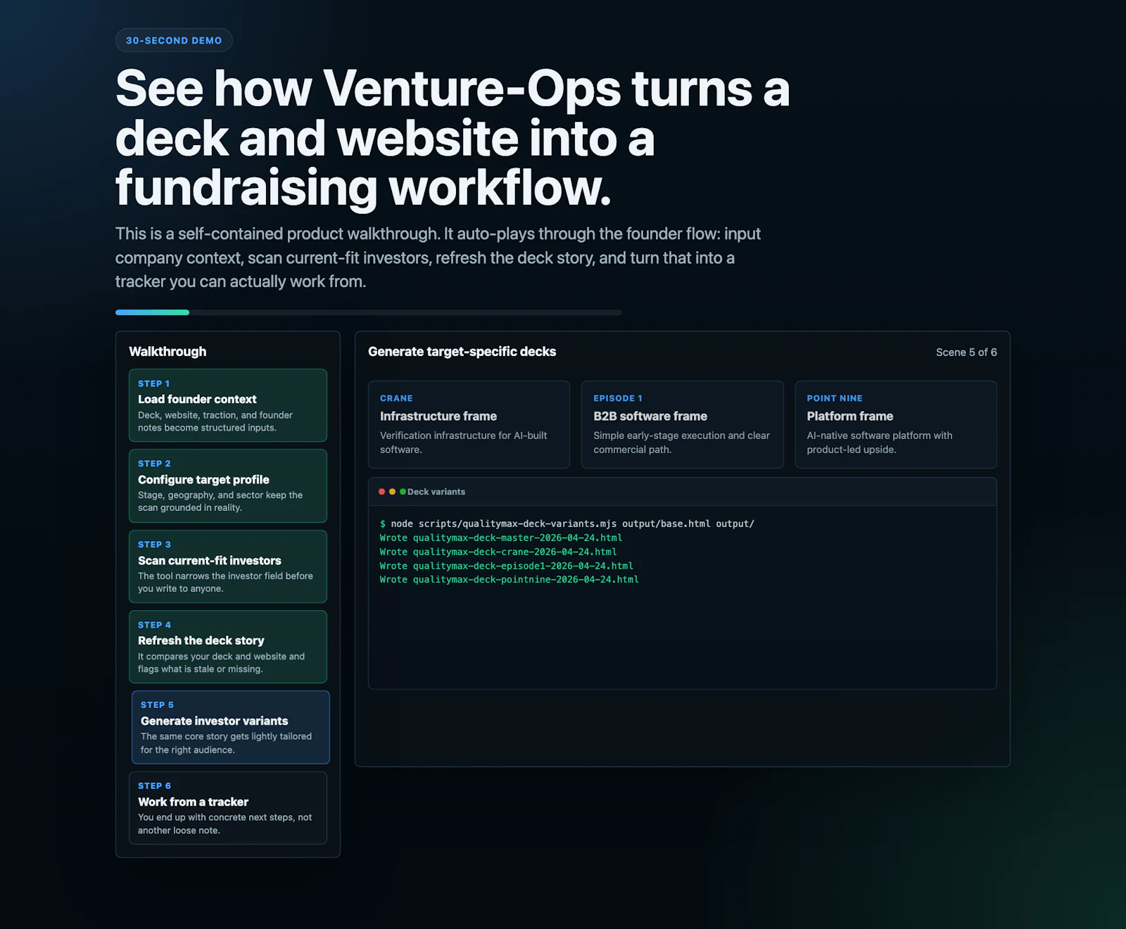 Venture Ops screenshot 8