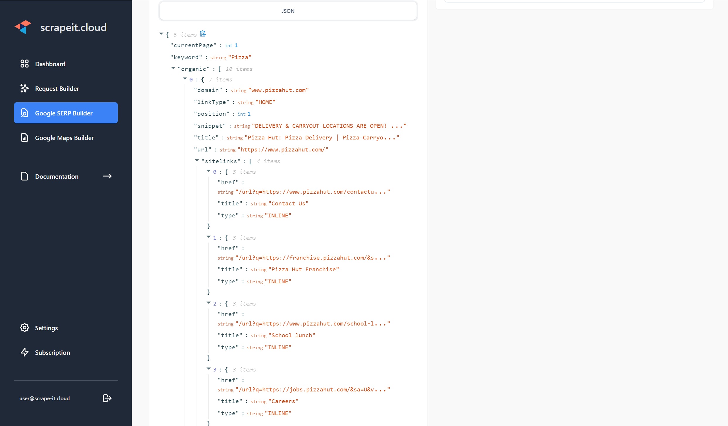 Scrape -it.cloud - Web Scraping API media 3
