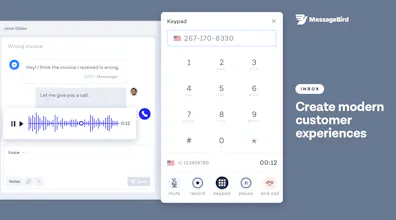 MessageBird Chat API gallery image