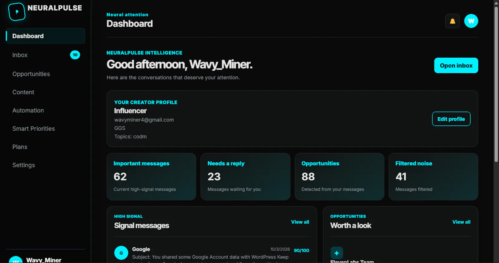 NeuralPulse  screenshot 5