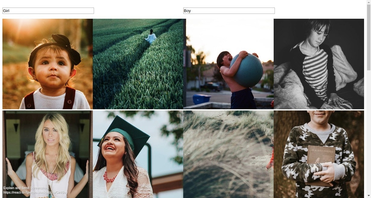 Unsplash-ed gallery image
