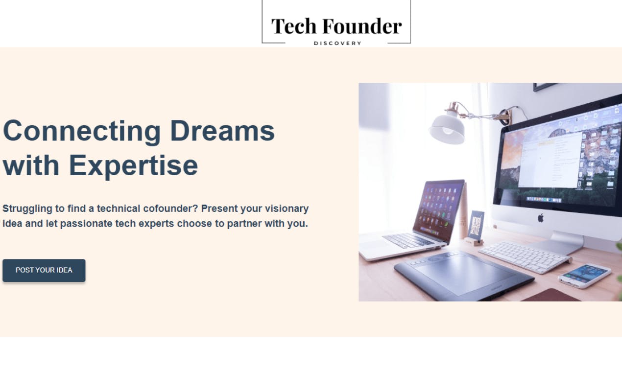 Tech Founder Discovery media 1