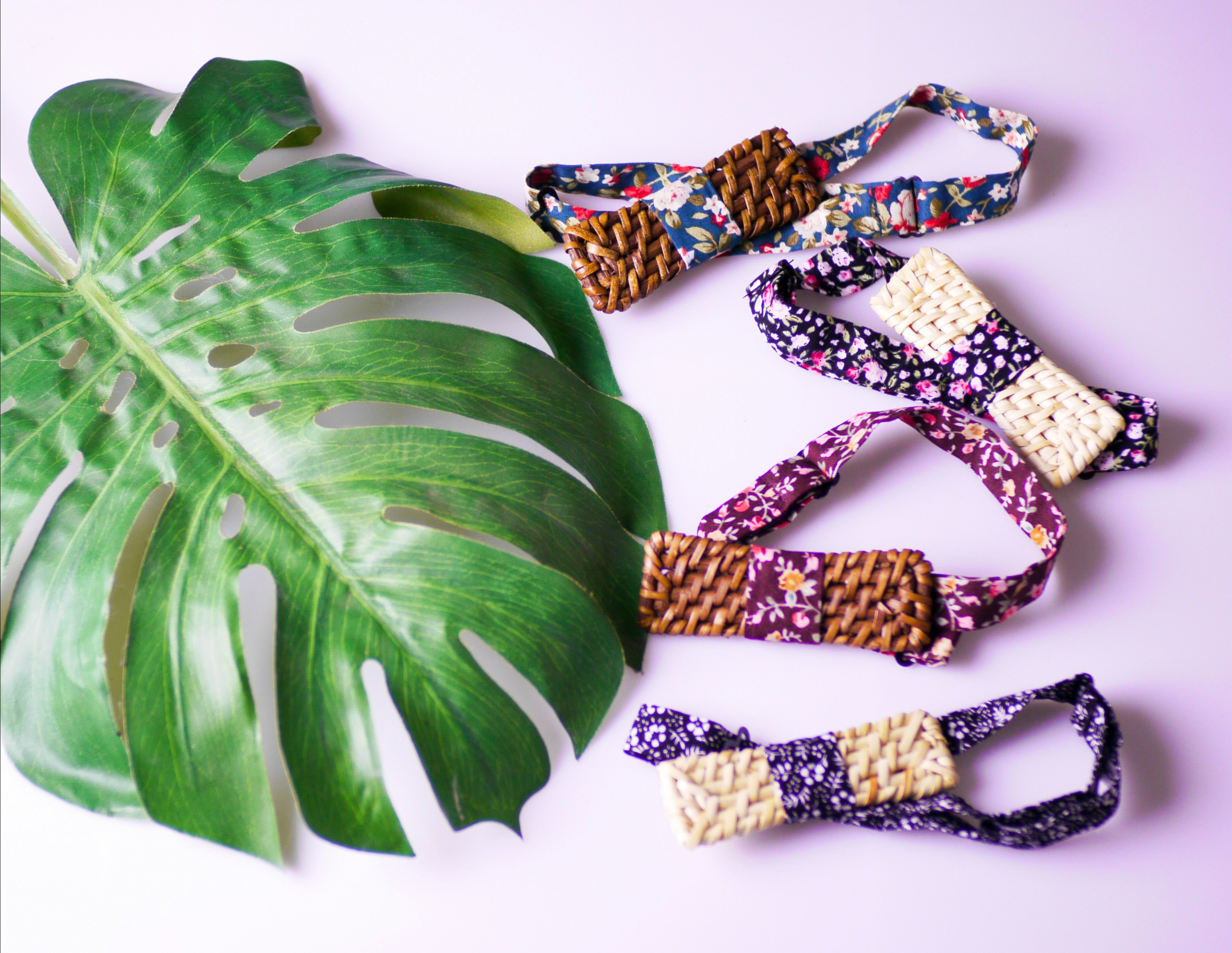 The Rattan Bow Tie gallery image