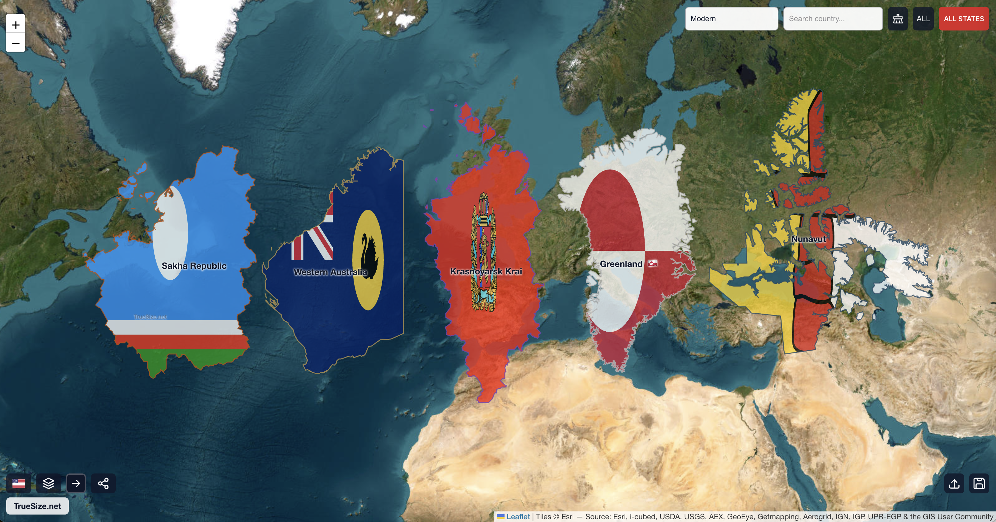 TrueSize.net gallery image