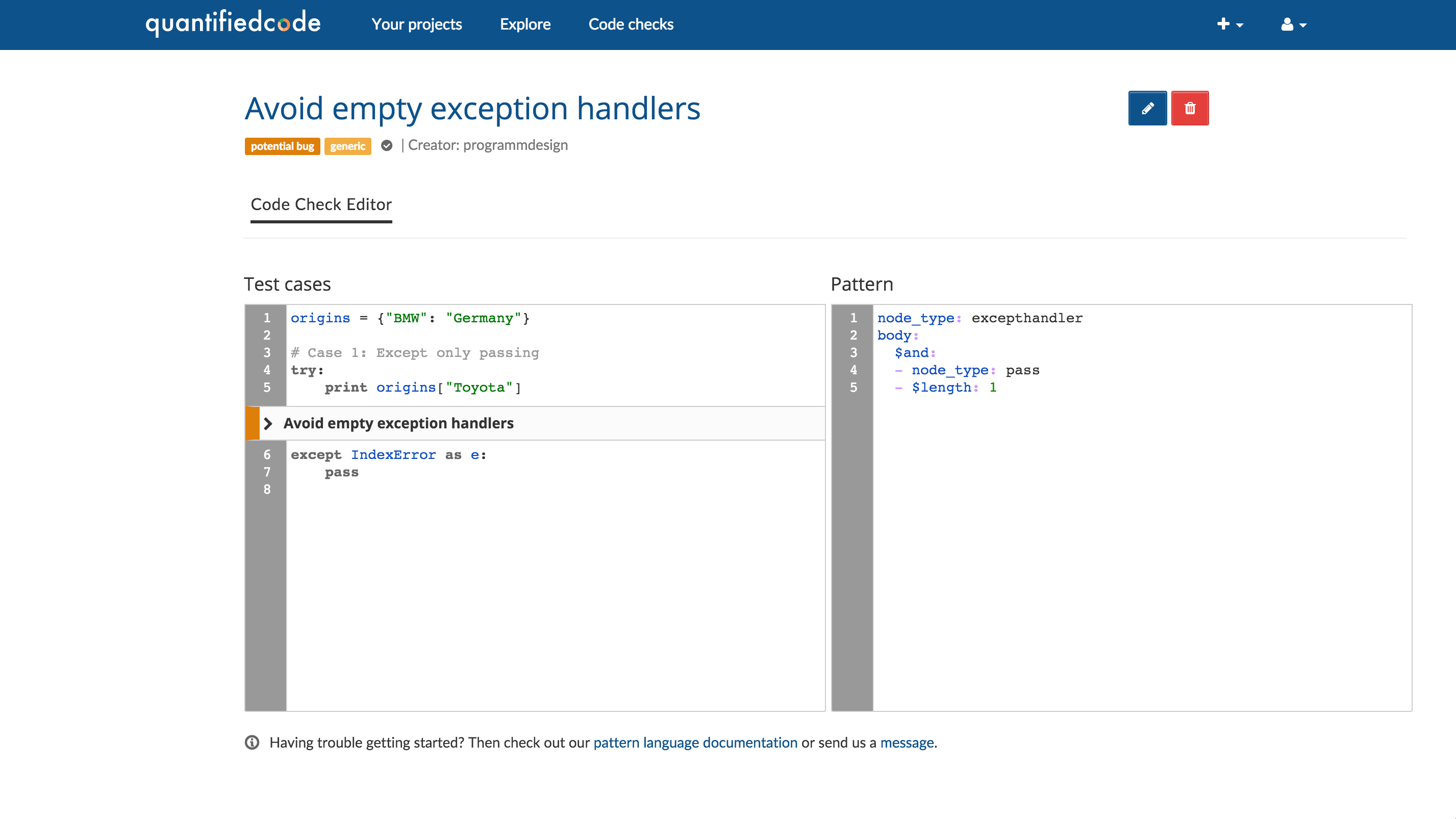 QuantifiedCode gallery image