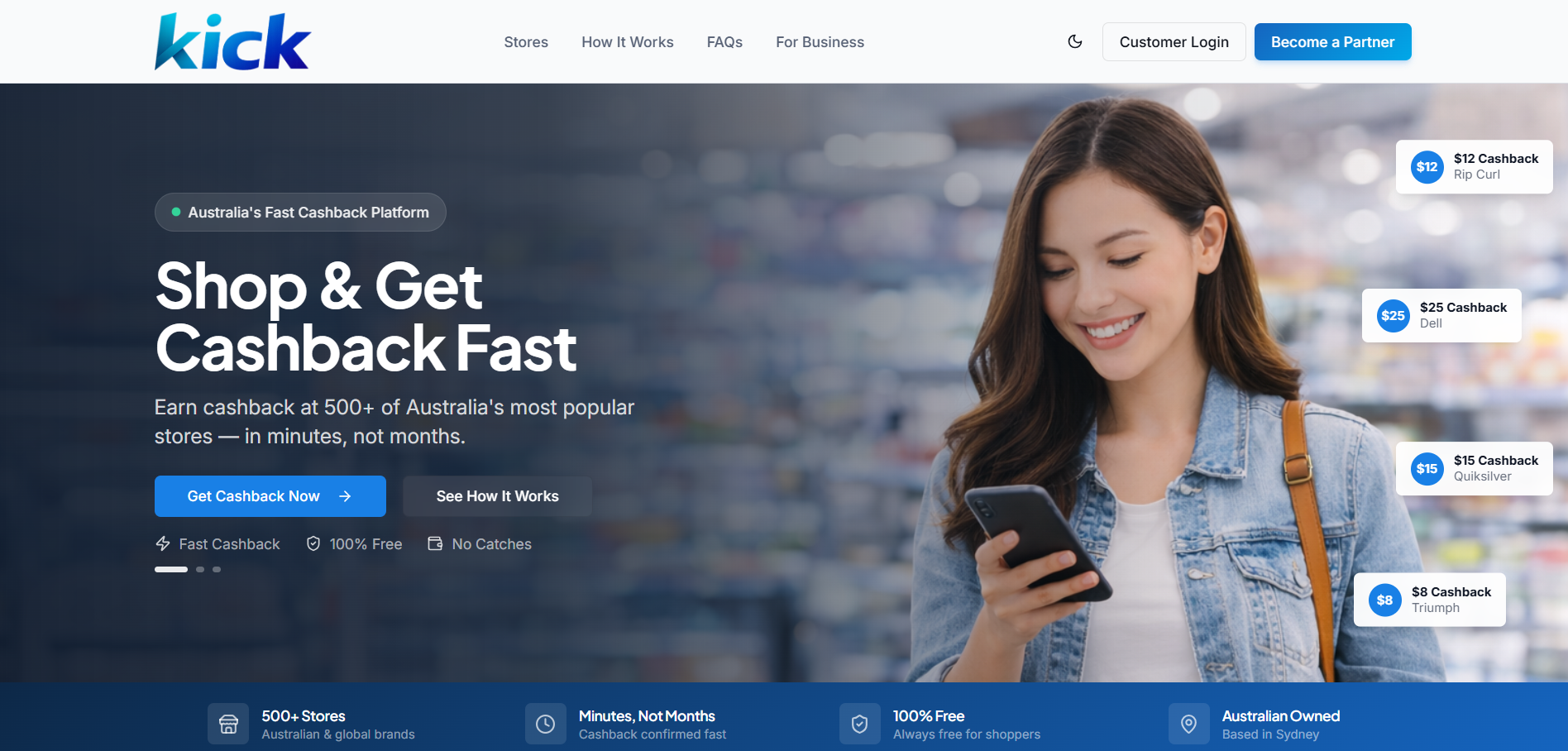 Kick Cashback gallery image