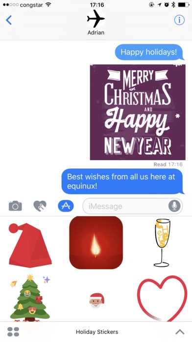 Holiday Motion Stickers gallery image