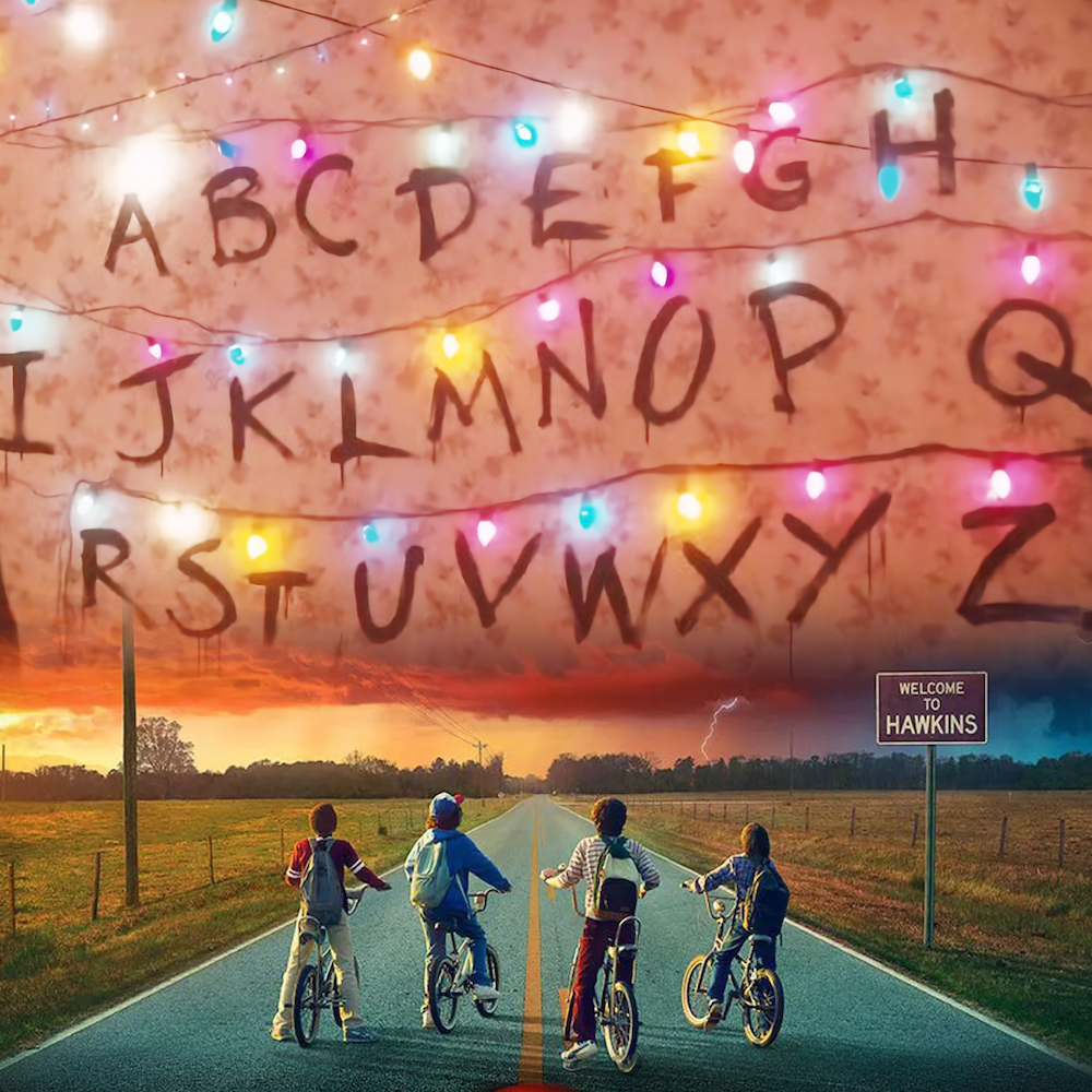 Stranger Things Neon Art