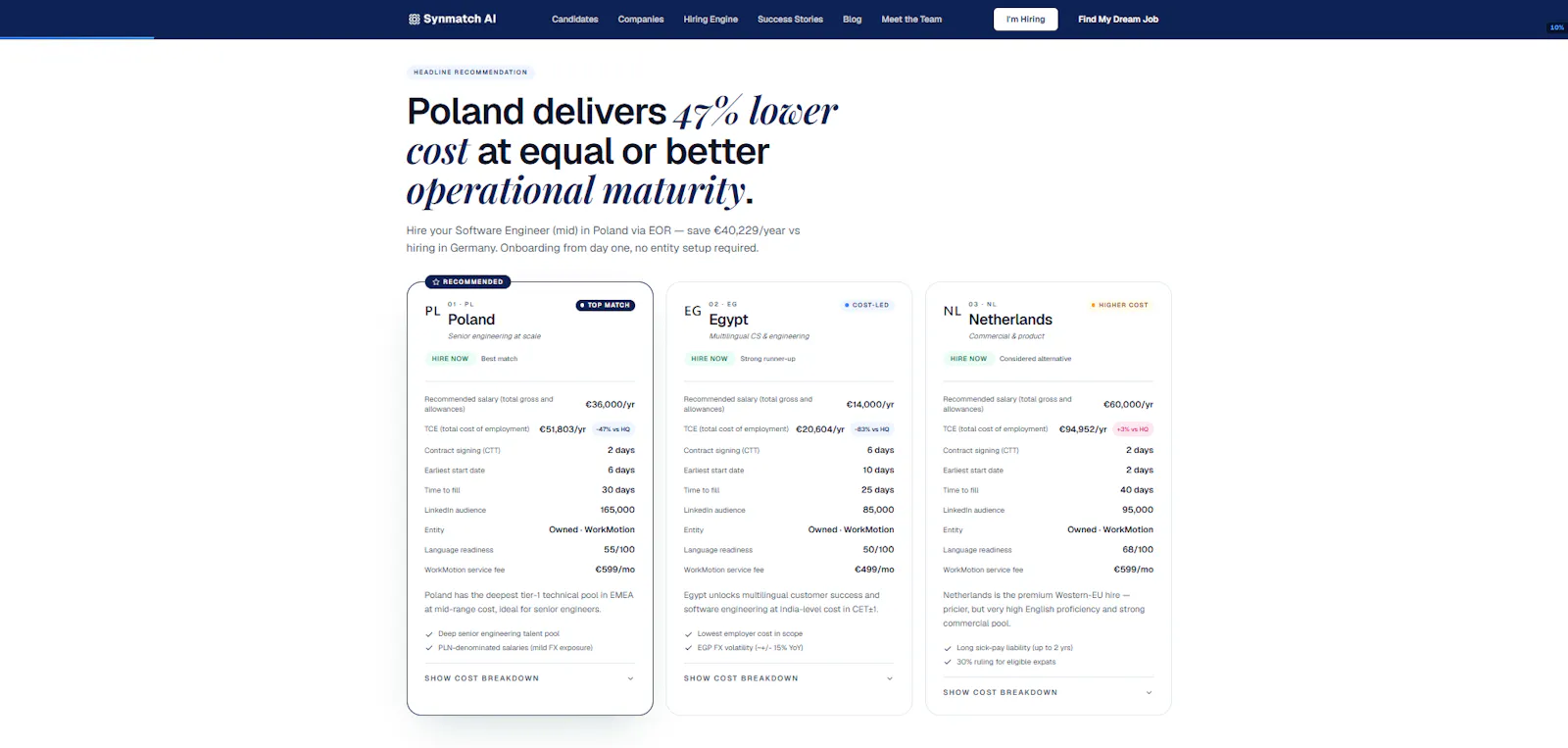Synmatch AI powered by WorkMotion screenshot 1